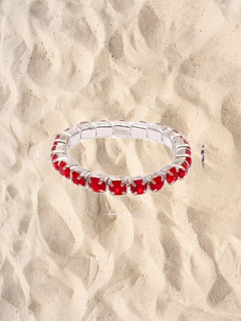Crystal Invisible Toe Ring - Picture 6 of 6